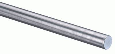 Flat axle end