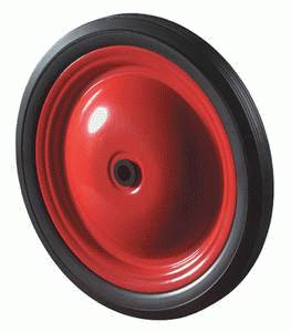 Steel disc wheel